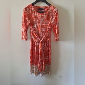 Like New- Jones New York Long sleeve Dress sz 6